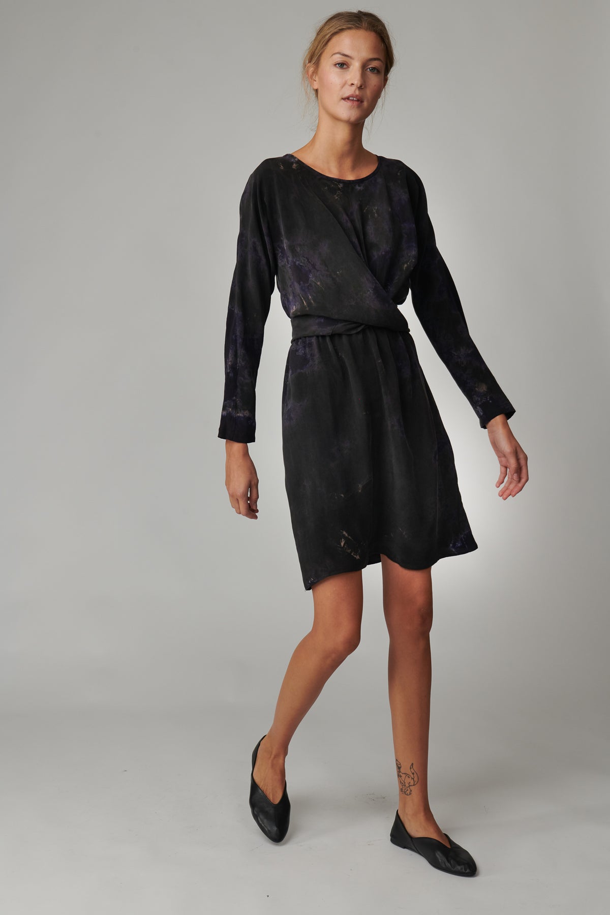 Emeline is 5'11 and wears a size S