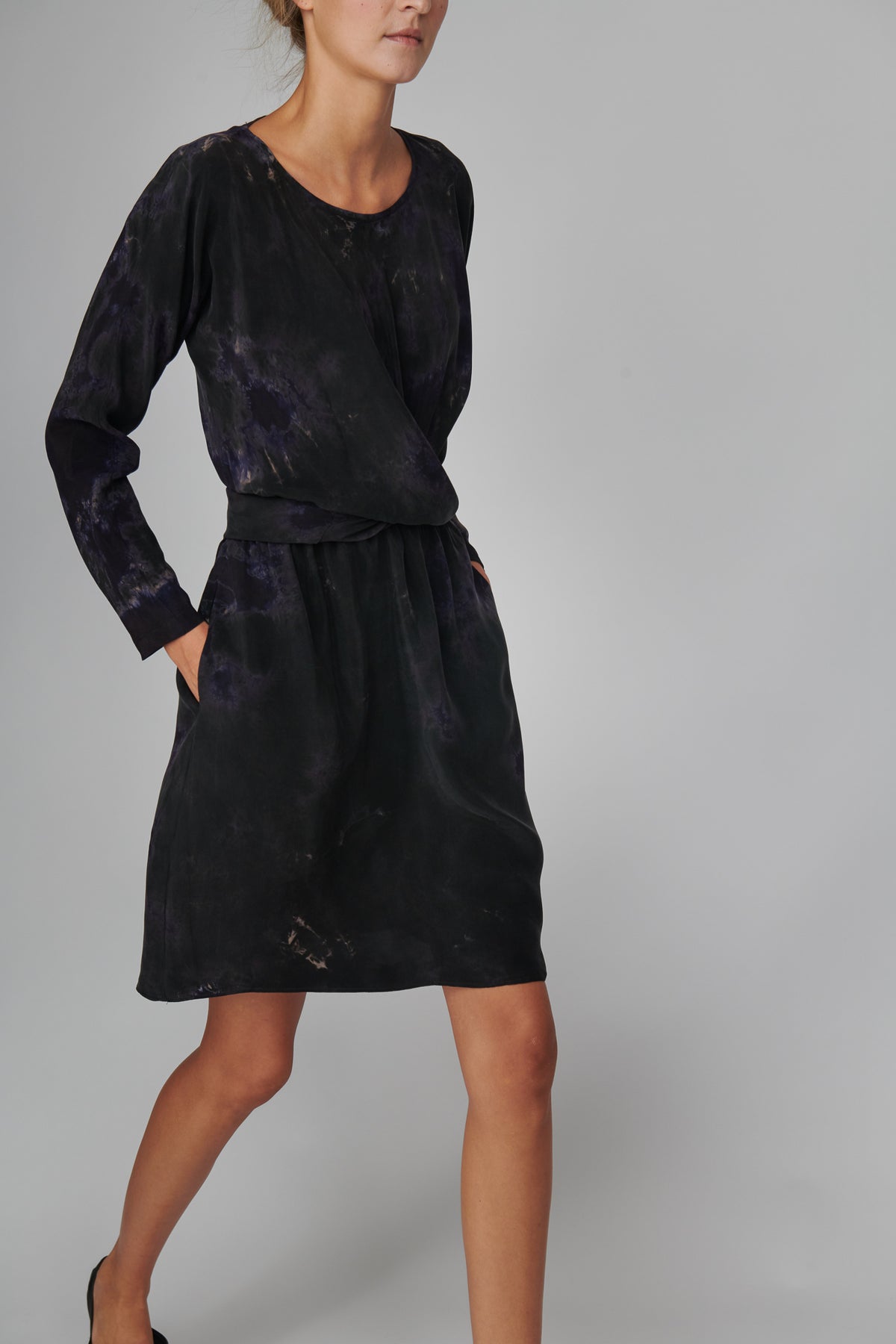 Emeline is 5'11 and wears a size S