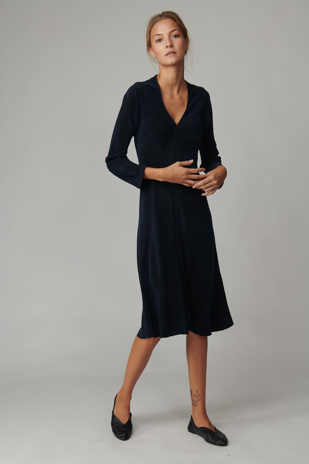 Emeline is 5'11 and wears a size S