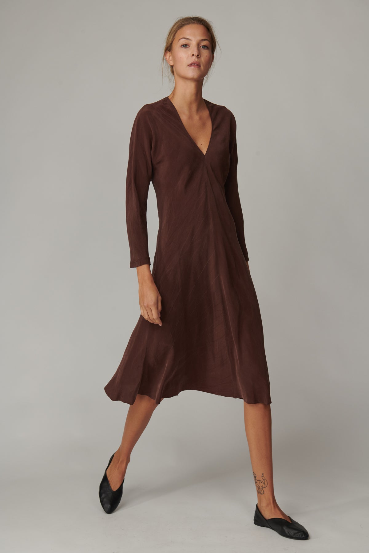 Emeline is 5'11 and wears a size S