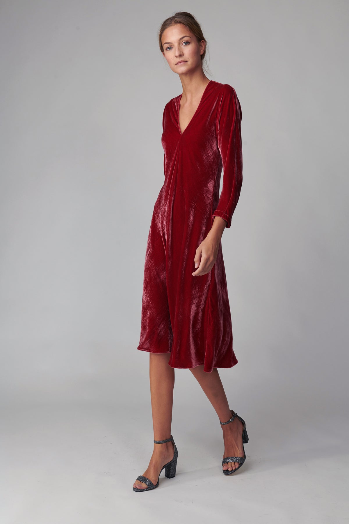 Emeline is 5'11 and wears a size S